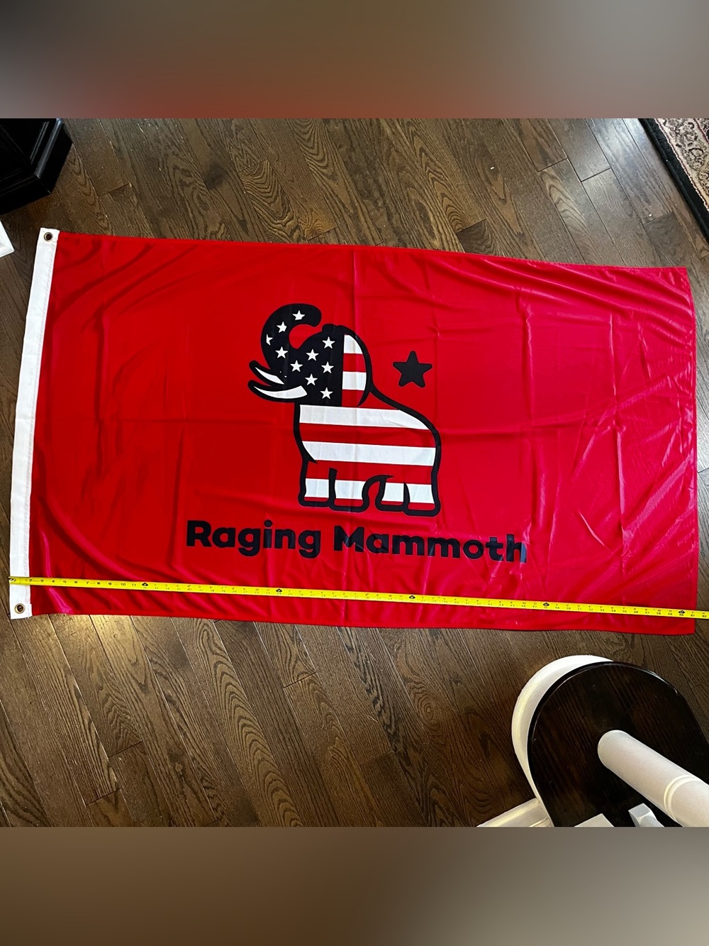 Raging Mammoth nylon flag